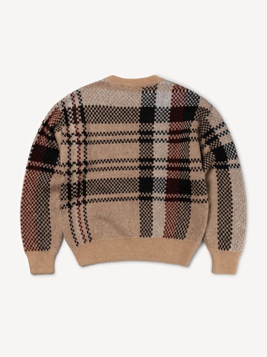 Aries Arise アリーズJOHNNY PLAID CREW NECK - トップス