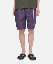 Gramicci X AND Wander - Patchwork Wind Short - Multi Purple-Pantalons et Shorts-GUP4-S3003-M
