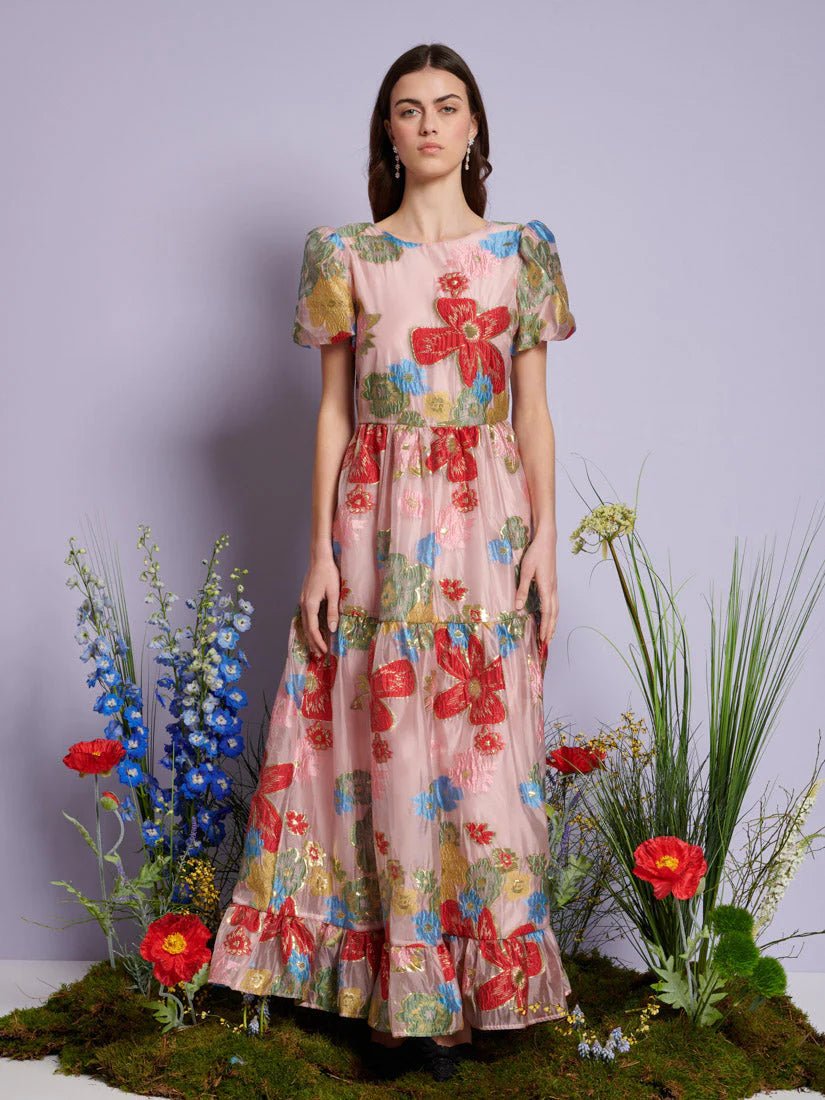 Sister Jane DREAM - Camellia Jacquard Maxi Dress