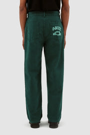 Arte Antwerp - Paul Pocket Logo Pants - Green-Pantalons et Shorts-AW23-068P