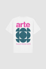 Arte Antwerp - Tommy Back Tikane T-shirt - White-T-shirts-AW23-009T