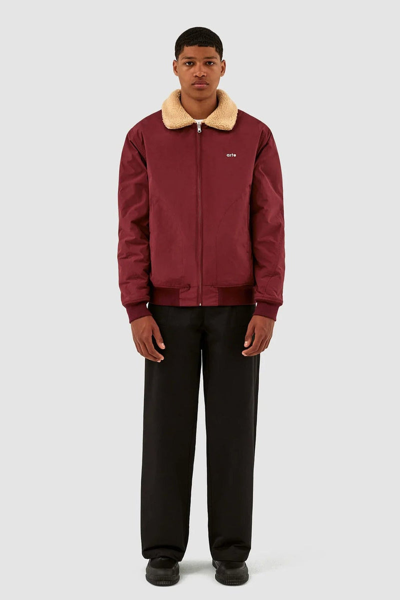 Arte Antwerp - Jake Reversible Jacket - Bordeaux