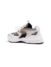 Axel Arigato - Sneakers Marathon Runner - White/Black/Orange UNISEXE-Chaussures-93013