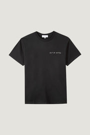 Maison Labiche Unisexe - T-shirt Popincourt Out of office - Black-T-shirts-MMPOPINOUTOF