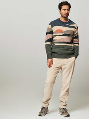 NN07 - Jason 6544 Intarsia Sweater - Multicolor-Pulls et Sweats-2316544672