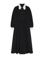 Sister Jane - Tribute Midi Dress - Raven Black-Robes-DR1979BLK
