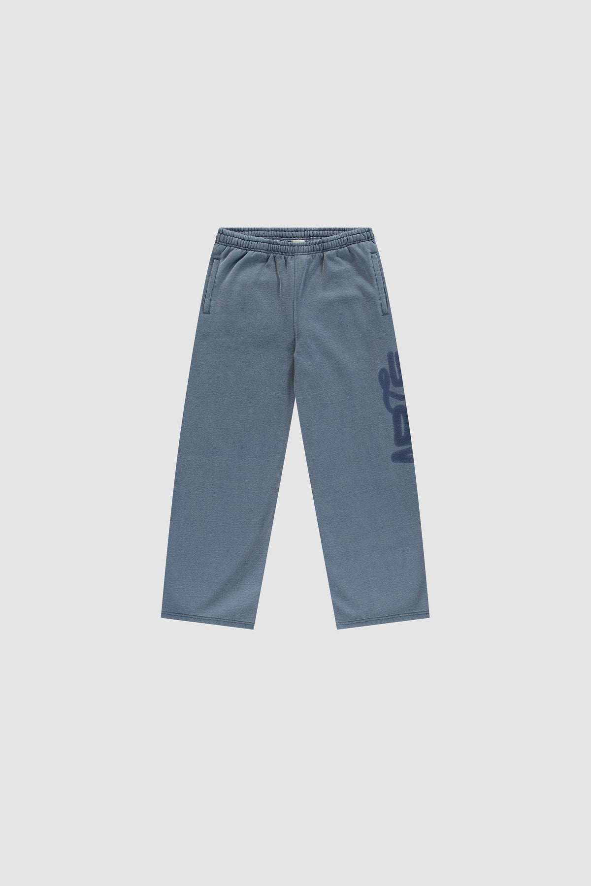 Arte Antwerp AW26 Sunfade Stencil Ease Sweatpants navy — ADG Studio