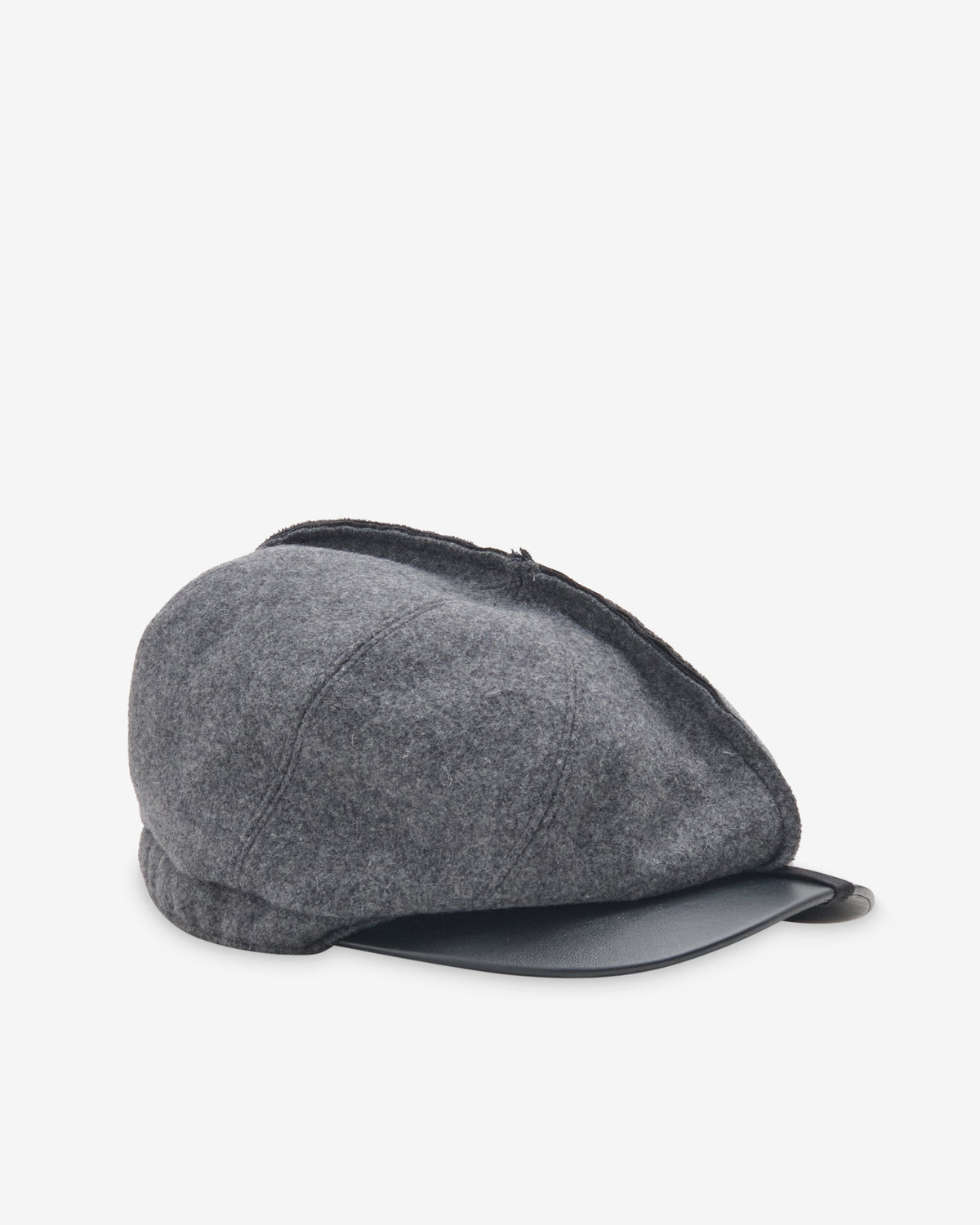 Comme Des Garçons Shirt chapeau gavroche gris — packshot 3/4