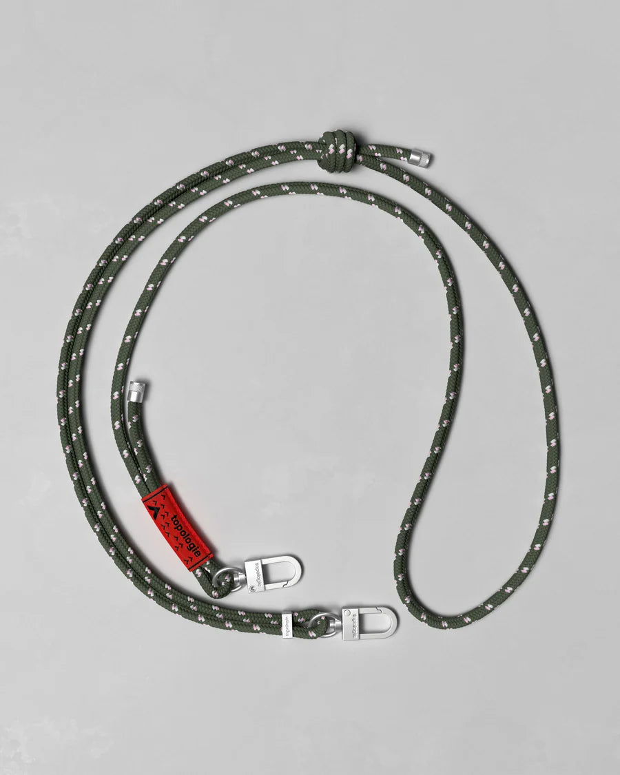Topologie - Wares - Rope Strap - 6mm - Pink Garden