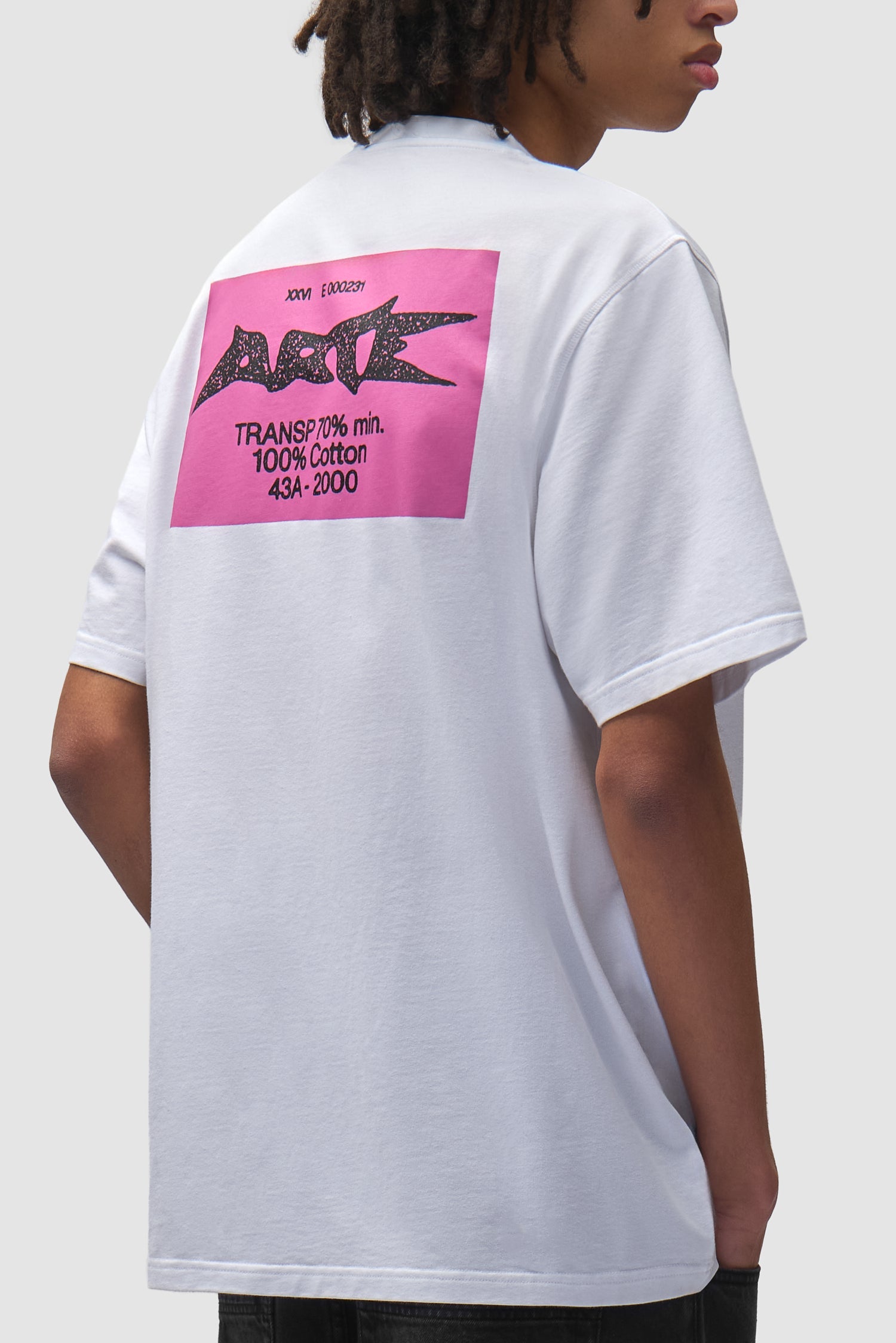 Arte Antwerp Composition T-shirt blanc — lookbook profil