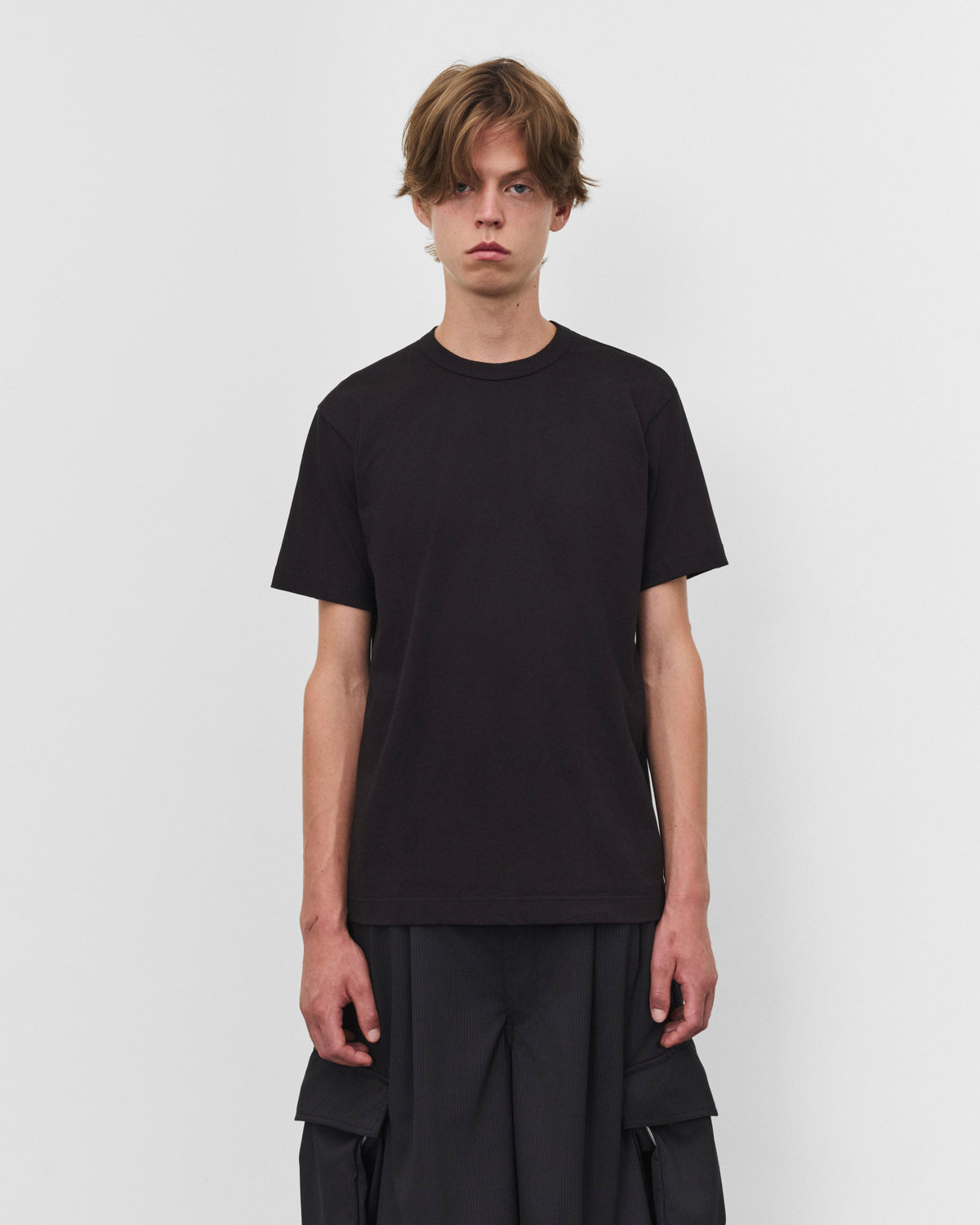 Comme des Garçons SHIRT T-shirt noir — lookbook face