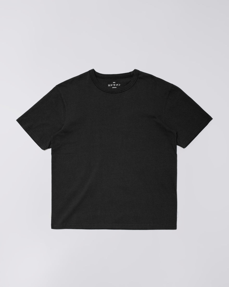 Edwin - T-shirt Regular Basic - Black