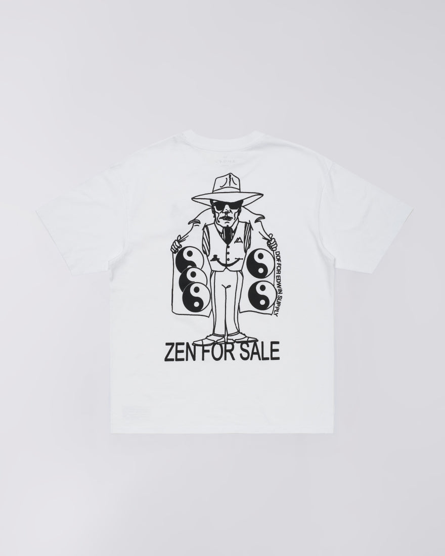 Edwin - T-shirt Zen For Sale - White