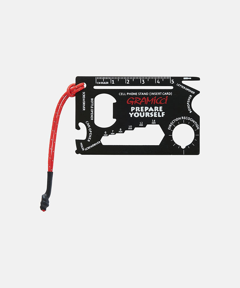 Gramicci Multi-Tool Card Noir — packshot