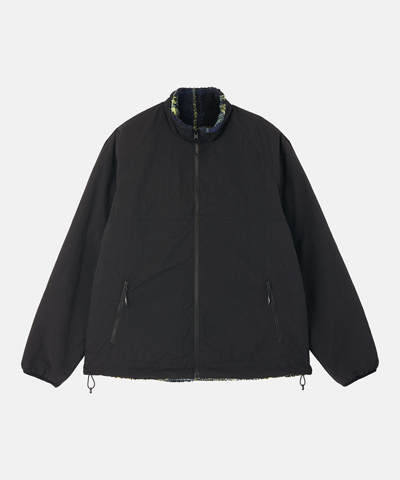 Gramicci Reversible Sherpa Plaid Jacket Carreaux / noir — profil
