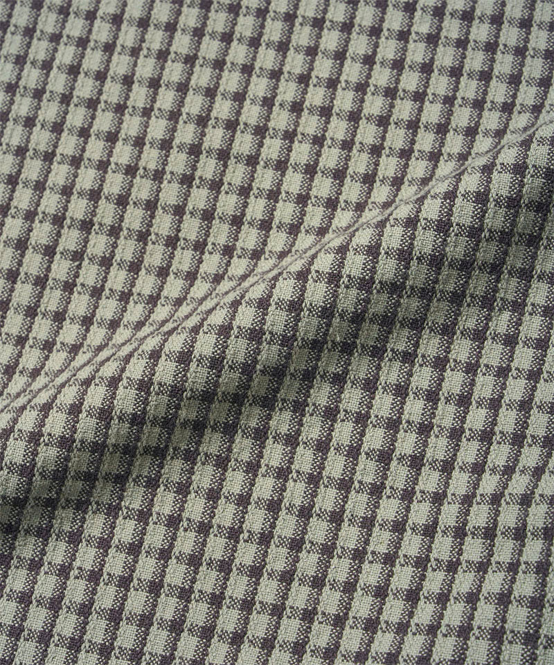 Gramicci Dobby Plaid Gramicci Pant Straight Fit Stone — détail