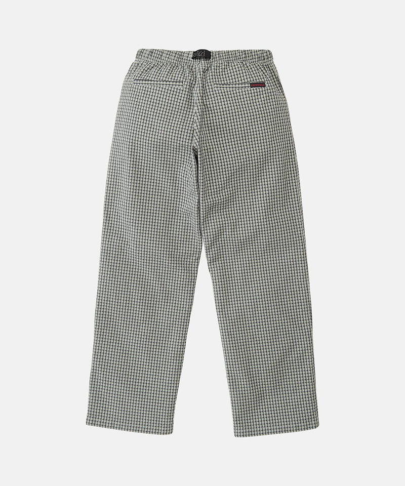 Gramicci Dobby Plaid Gramicci Pant Straight Fit Stone — face