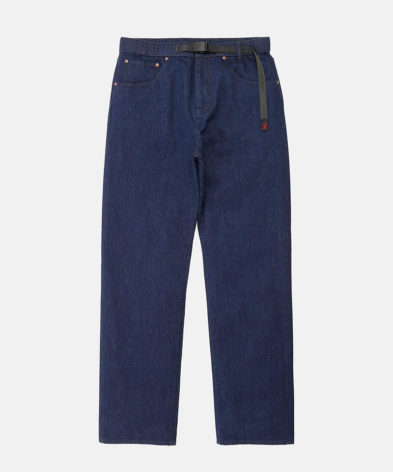 Gramicci Japanese 5-Pocket Denim Pant Red Indian / Rinsed Indigo