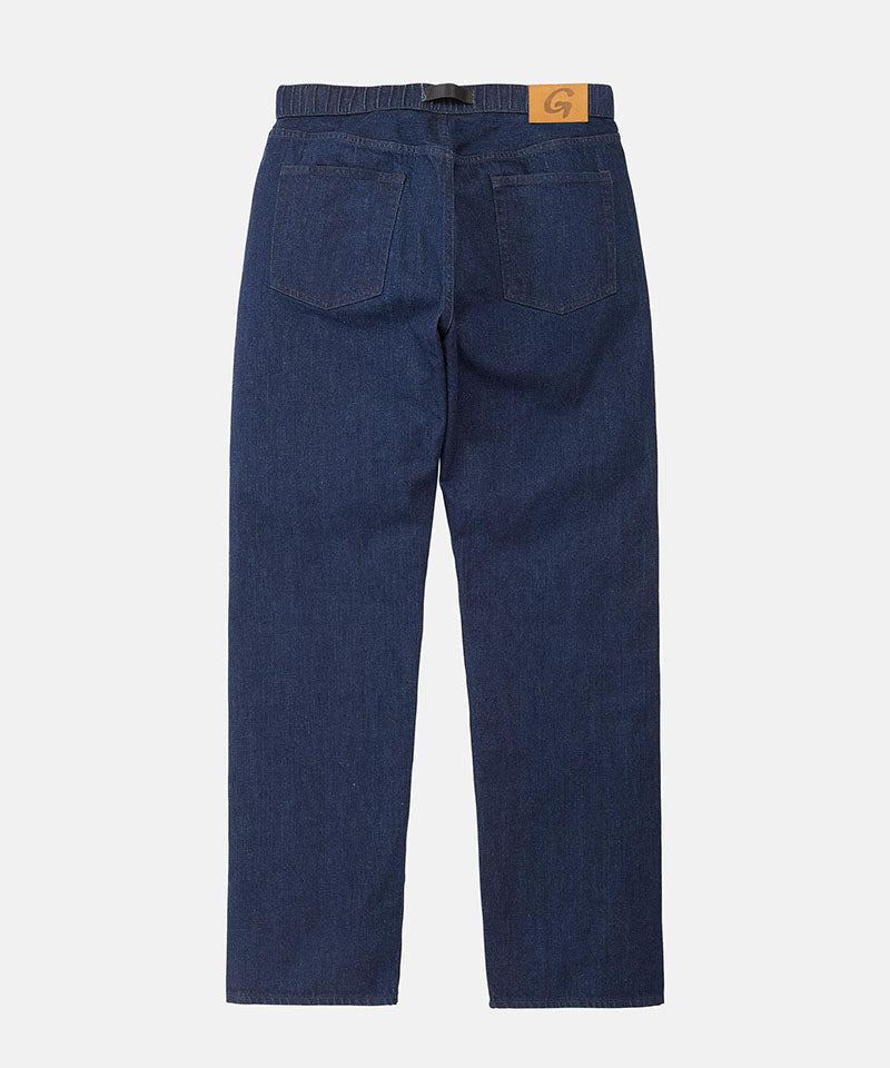 Gramicci Japanese 5-Pocket Denim Pant Red Indian / Rinsed Indigo