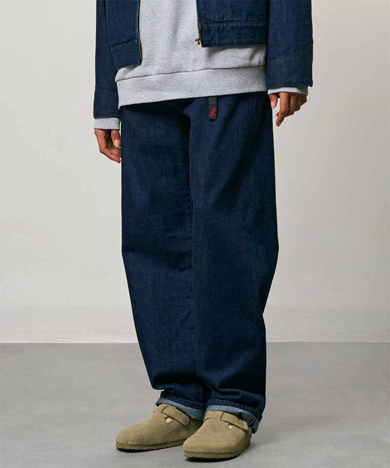 Gramicci Japanese 5-Pocket Denim Pant Red Indian / Rinsed Indigo