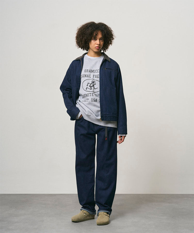 Gramicci Japanese 5-Pocket Denim Pant Red Indian / Rinsed Indigo
