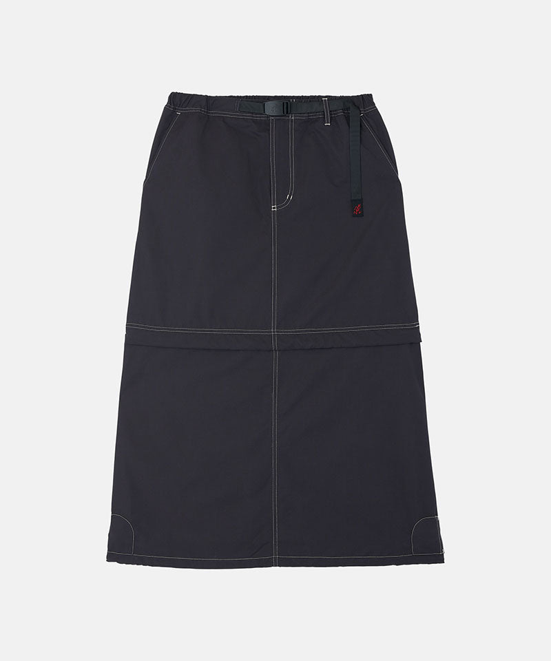 Gramicci WR Convertible Skirt Noir — packshot