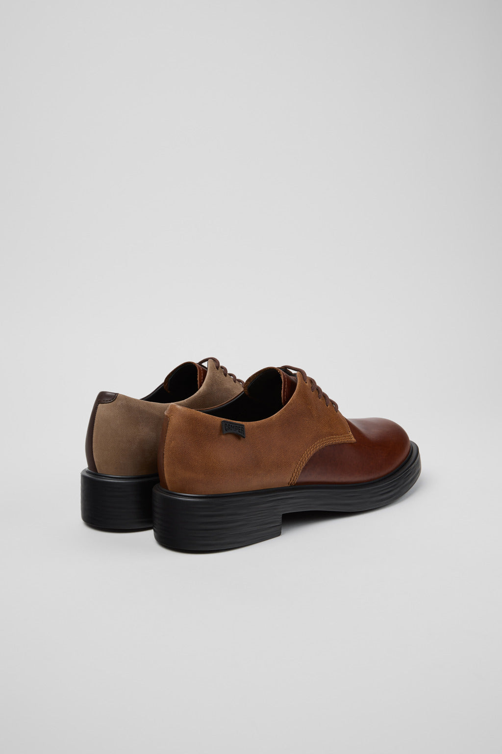 Camper Twins marron — dessus