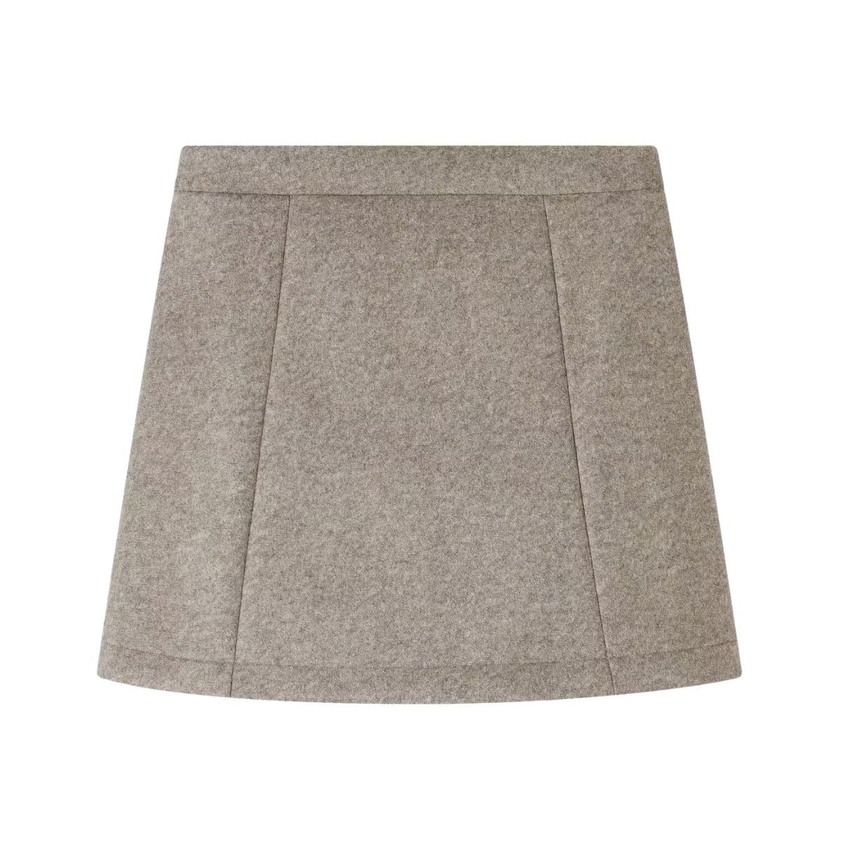 A.P.C - Jupe Julie - Beige, vue de face