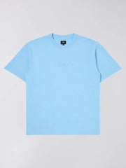 Edwin - Katakana Embroidery T-Shirt - Sky Blue--TH37.2M4.1MR.TT.03