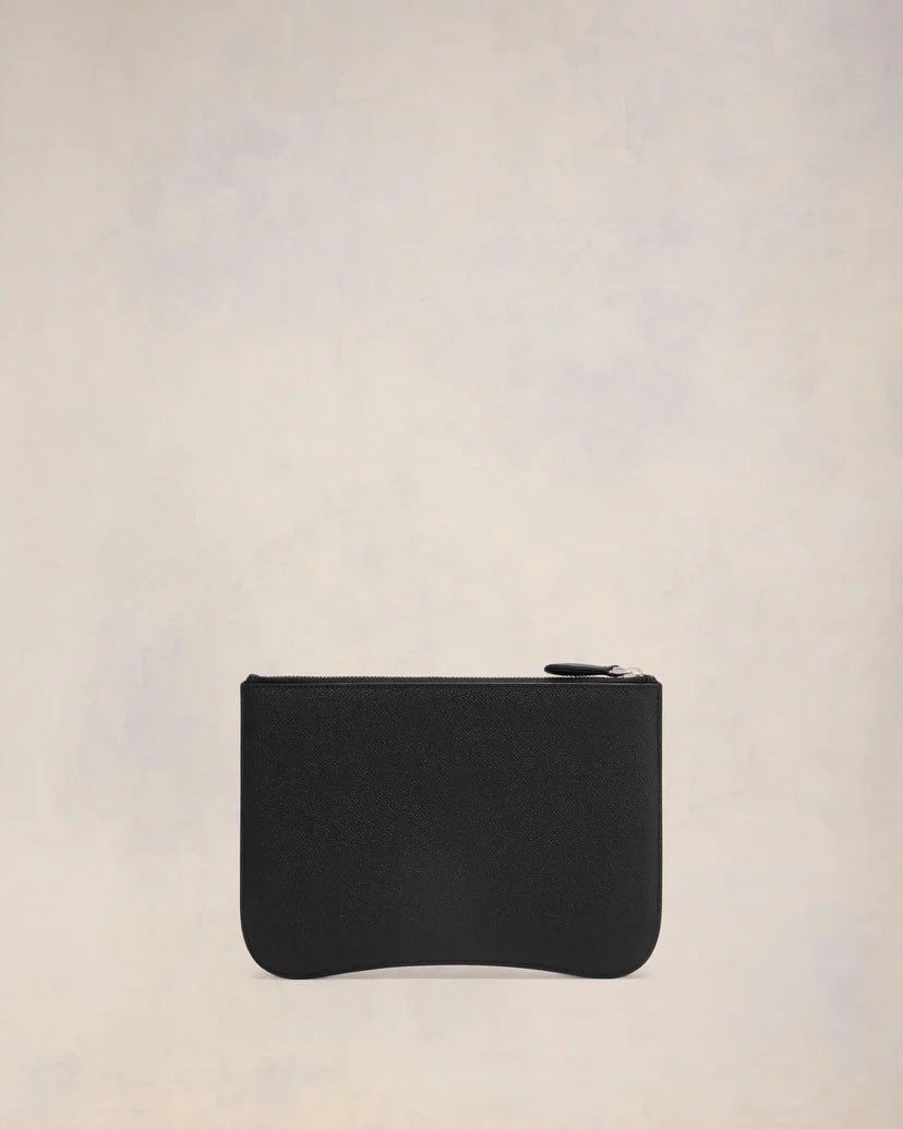 Ami Paris - Pochette Zippéé Ami de Coeur - Noir - Accessoires - USL025