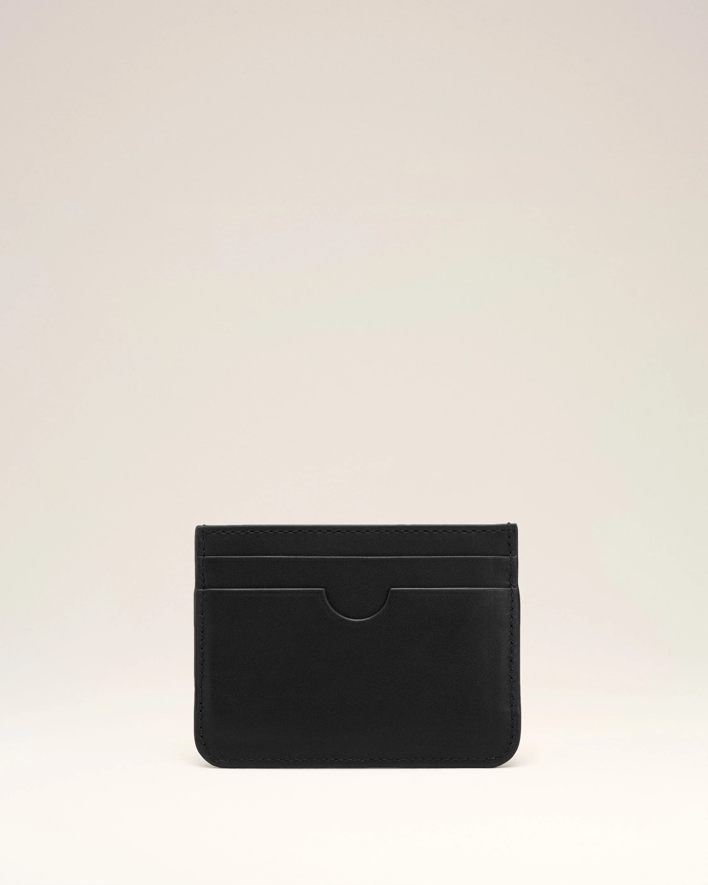 Ami Paris - Porte cartes cuir Ami de coeur - Noir - Accessoires - USL702
