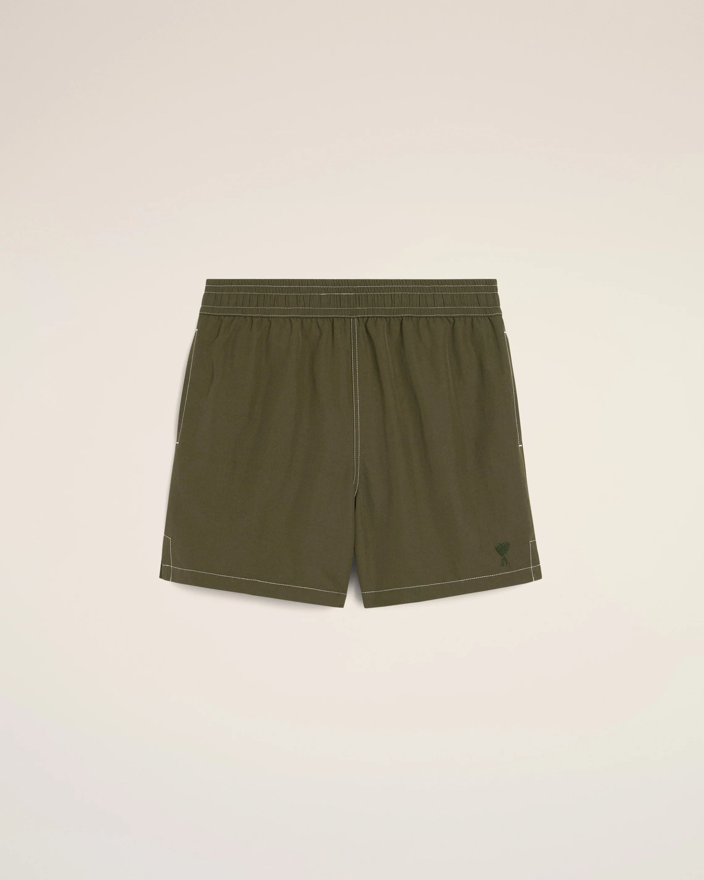 Ami Paris - Short de bain Ami de Coeur - Loden - Accessoires - HBW006.PA0027