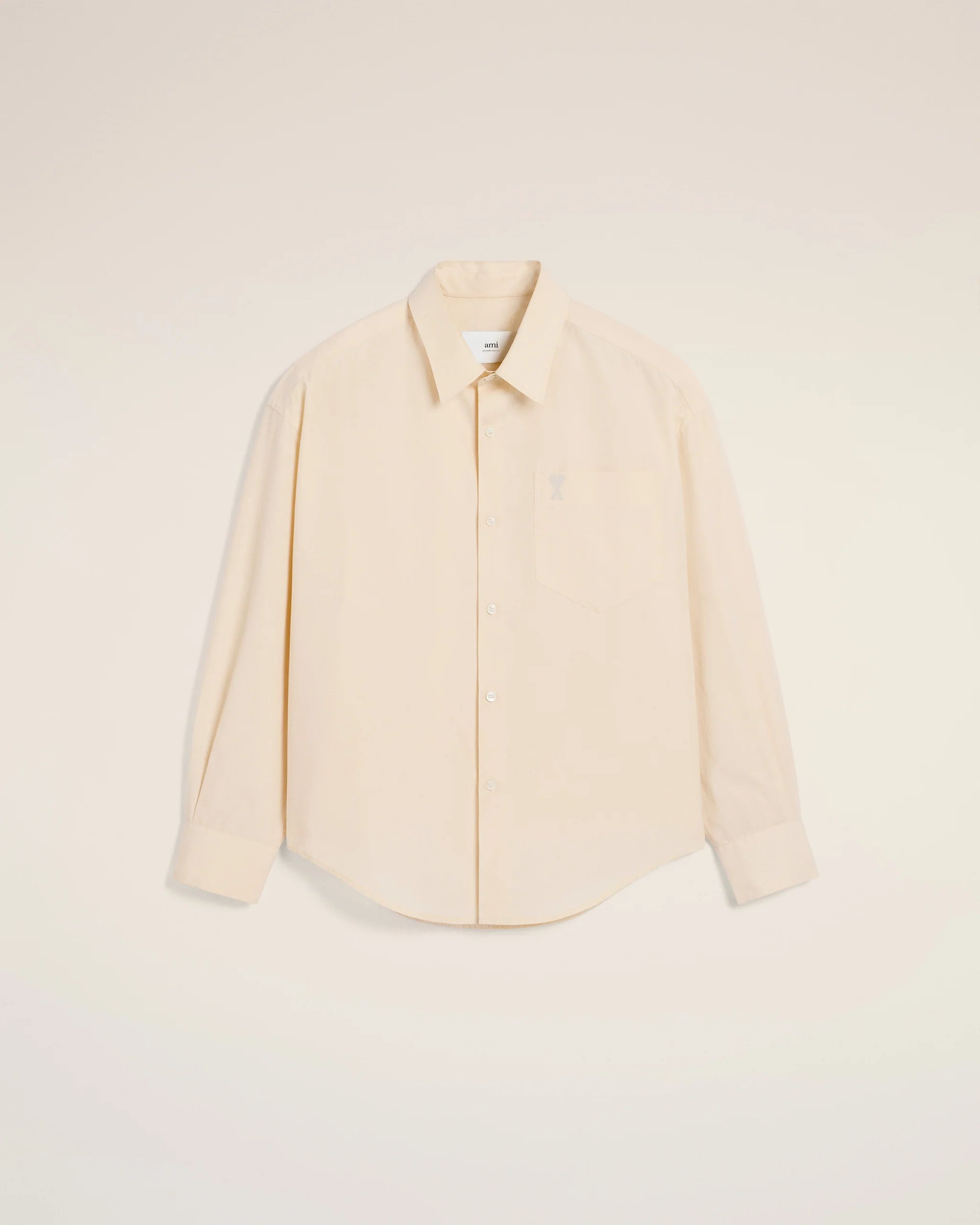 Ami Paris - Chemise Coupe Boxy Ami de Cœur - Crème - USH145 - Pulls et Sweats - USH145