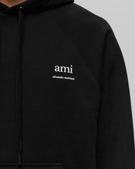 Ami Paris - Sweat à Capuche Alexandre Mattiussi - Black - Pulls et Sweats - USW224.747