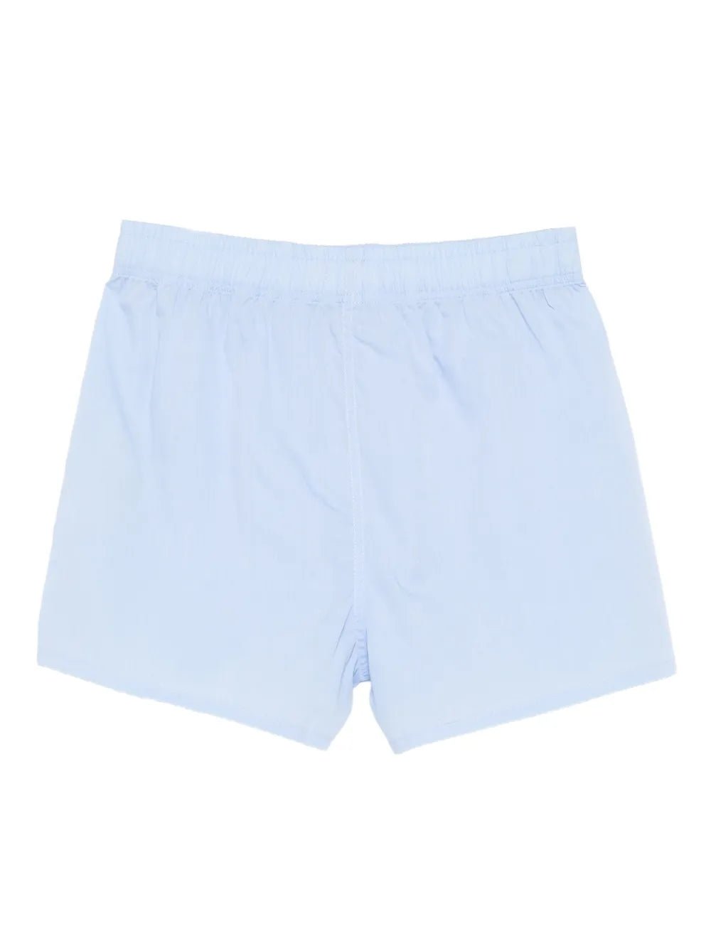 Ami Paris - Caleçon en popeline de coton Ami de coeur - Bleu ciel/noir - Sous - vetements - HUN206.CO0094