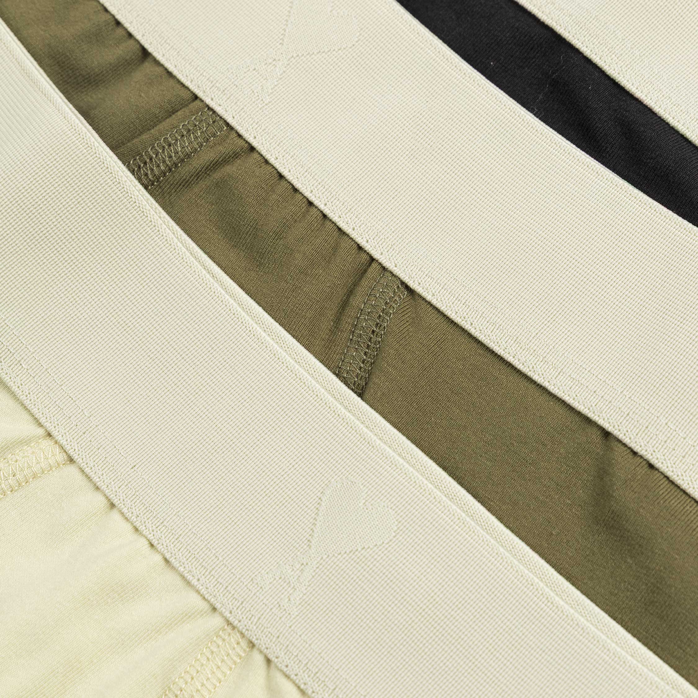 Ami Paris - Pack x3 Boxers Ami de coeur - Antracite / Bronze/ Ivoire - Sous - vetements - HUN203.AW0014