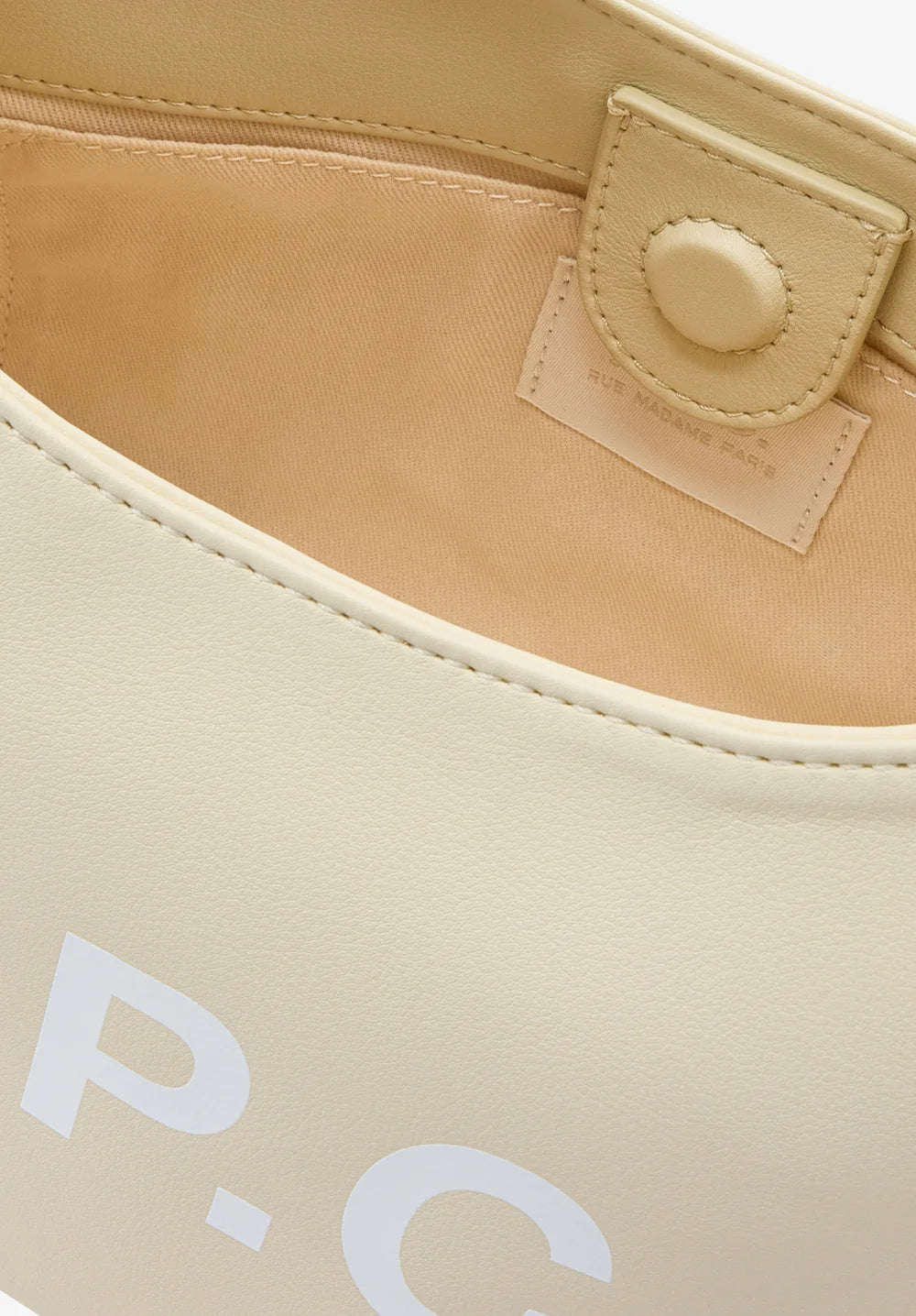 A.P.C. - Baby Ninon Shoulder - Ecru - Accessoires - PUAAT-F67027