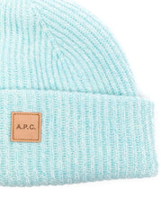 A.P.C - Bonnet Michèle - Turquoise - Accessoires - WVBDO - M25075