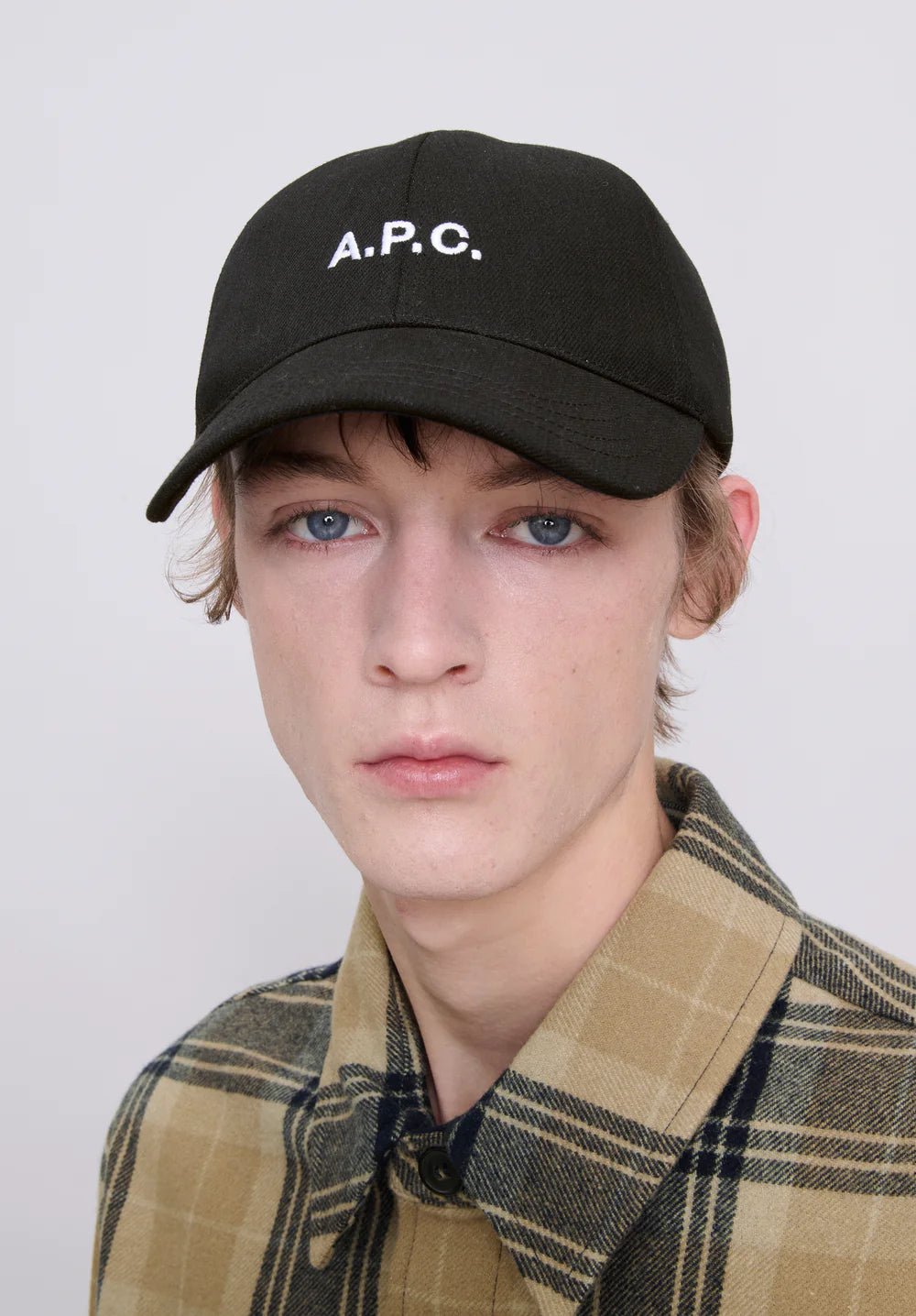 APC - Casquette Charlie - Noir (coton FW25) - Accessoires - COGYX - M24069