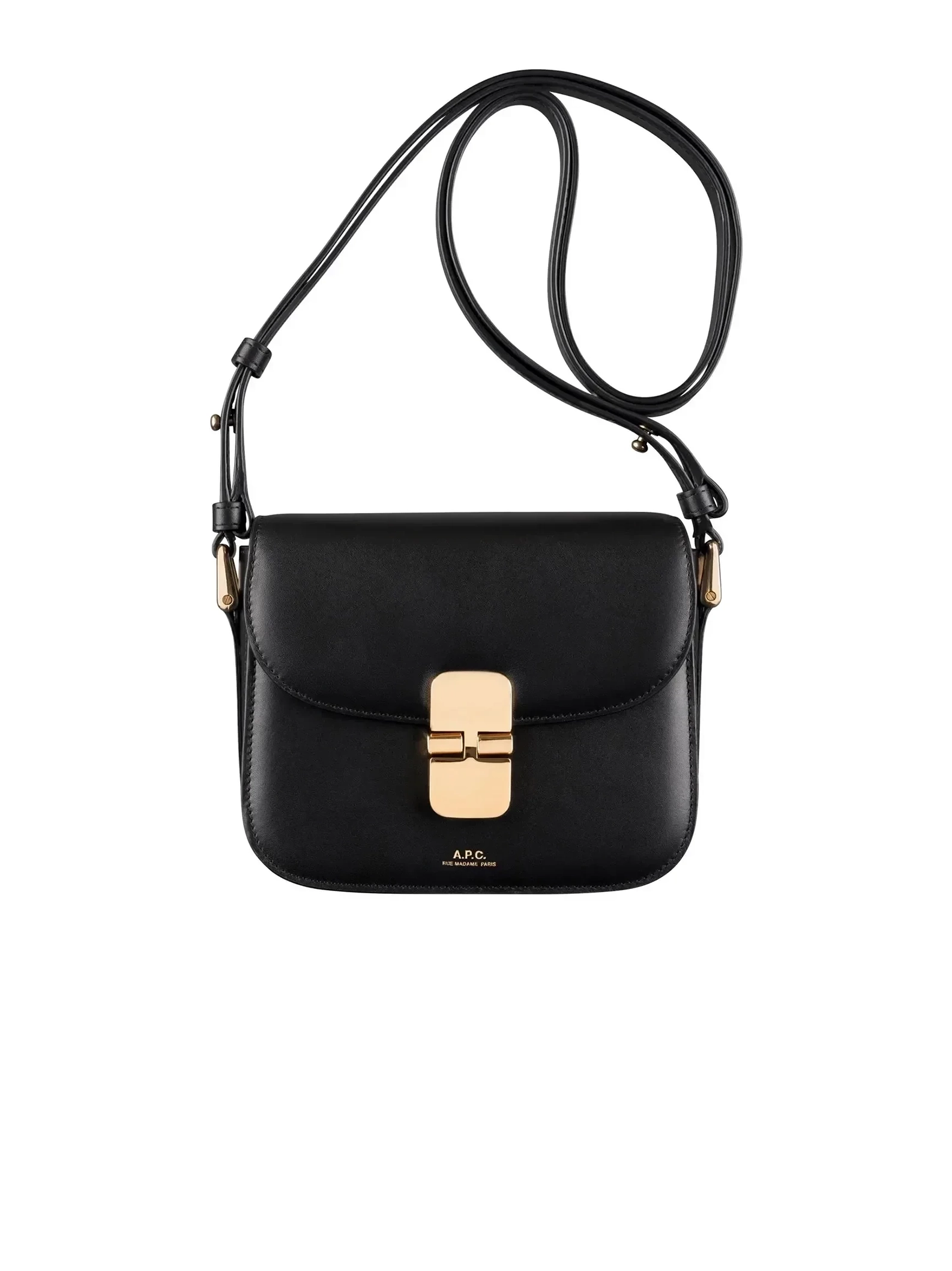 A.P.C. Femme - Sac Grace Mini - Noir-Accessoires-PXBMW-F61732