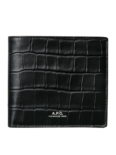 A.P.C. - New Portefeuille London Noir-Accessoires-PXBSG-H63340