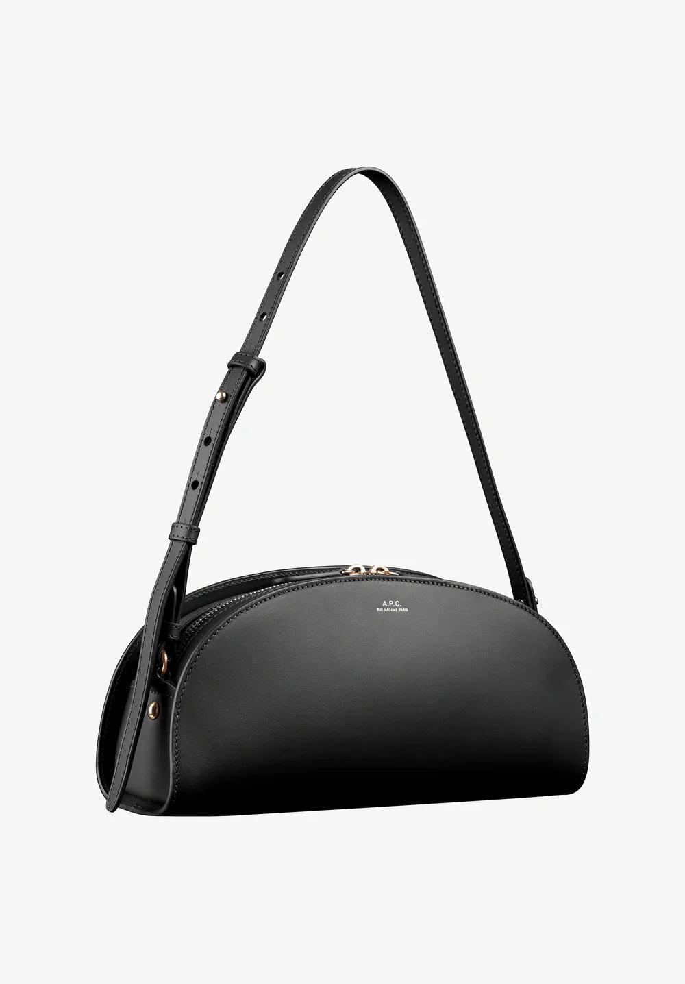 A.P.C. - Sac demi - lune shoulder - Noir - Accessoires - PXAWV-F61997
