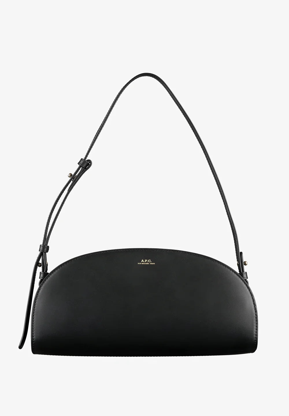 A.P.C. - Sac demi - lune shoulder - Noir - Accessoires - PXAWV-F61997
