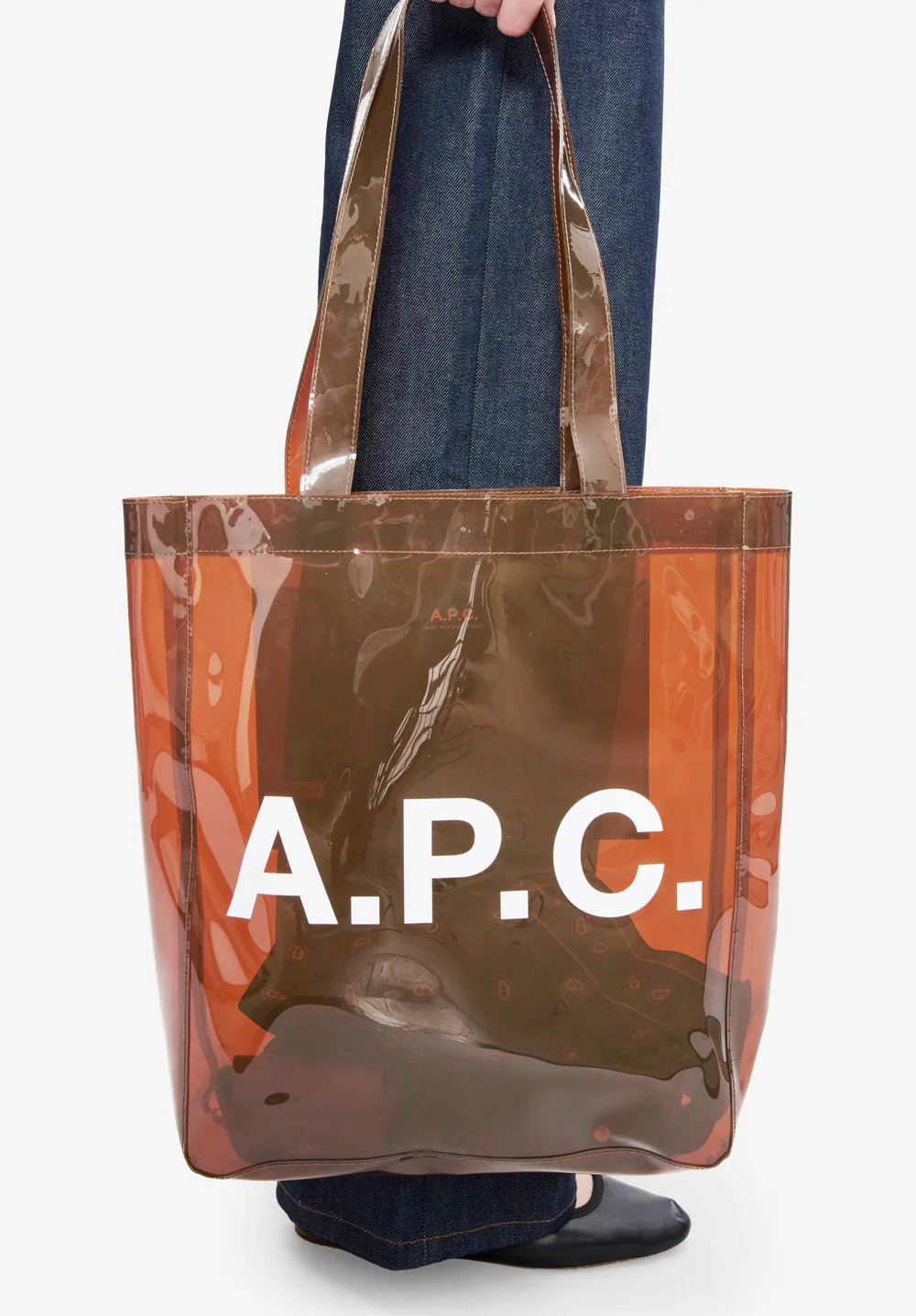 A.P.C. - Tote Lou - Marron foncé - Accessoires - PUACD-M61442