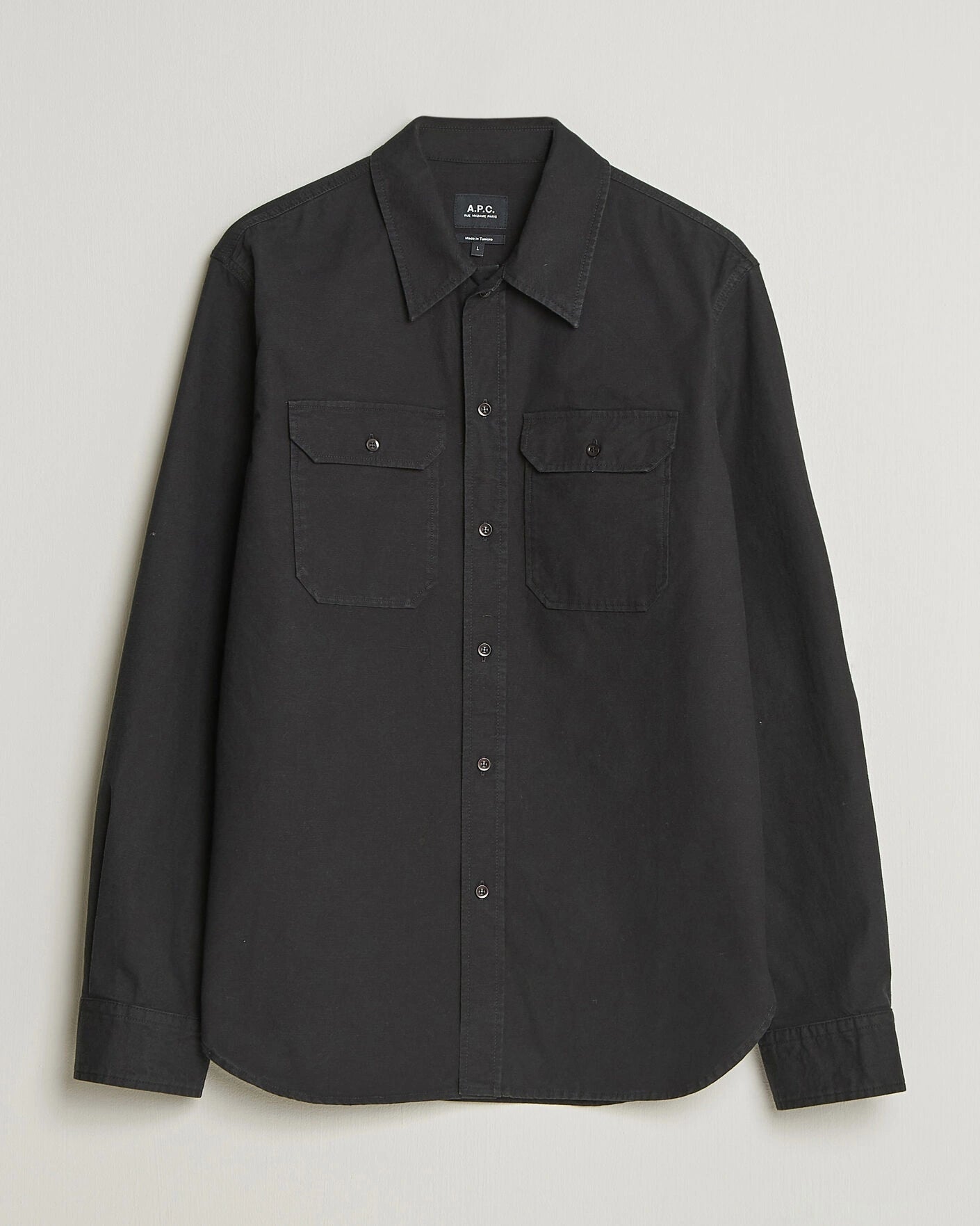 A.P.C. - Surchemise Safari - Faux noir - Chemises - COHOH-H32072