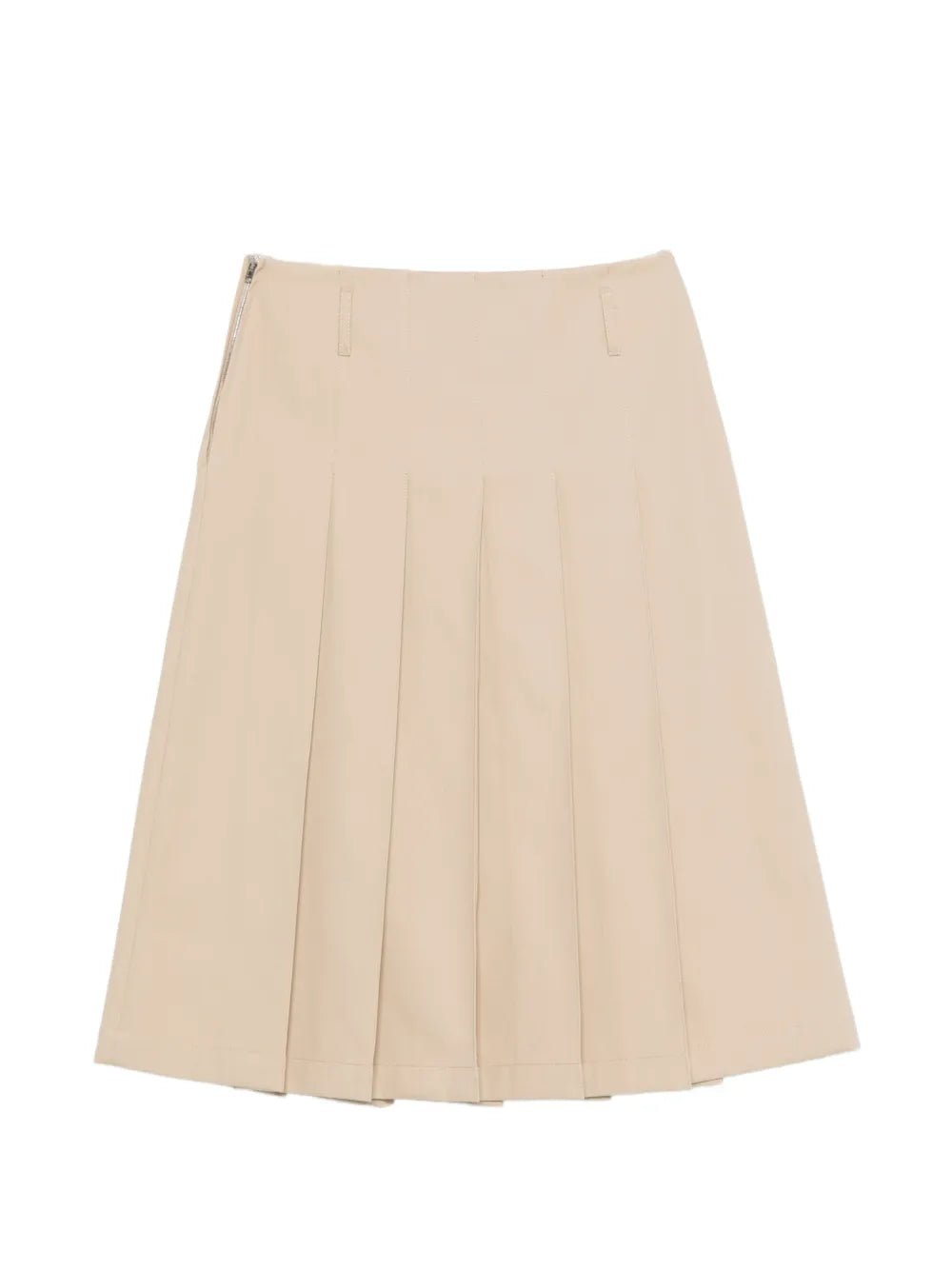 A.P.C. Femme - Jupe plissée Alice - Beige - Jupes et Pantalons - COHLC-F06509