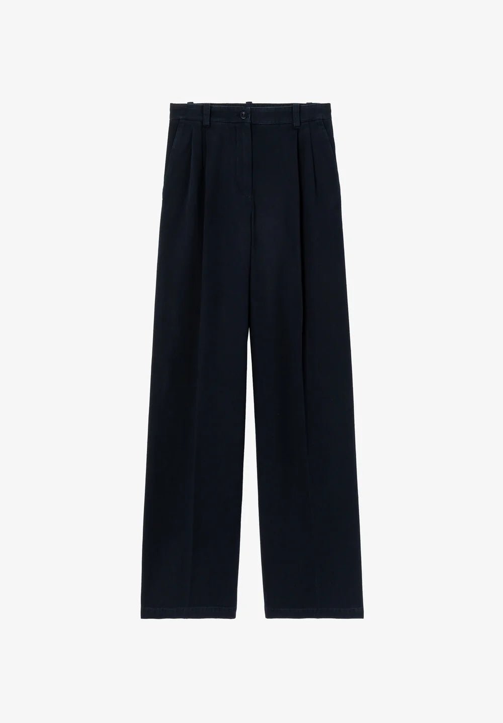 A.P.C. Femme - Pantalon Ginny - Dark Navy - Jupes et Pantalons - COHNE-F08510