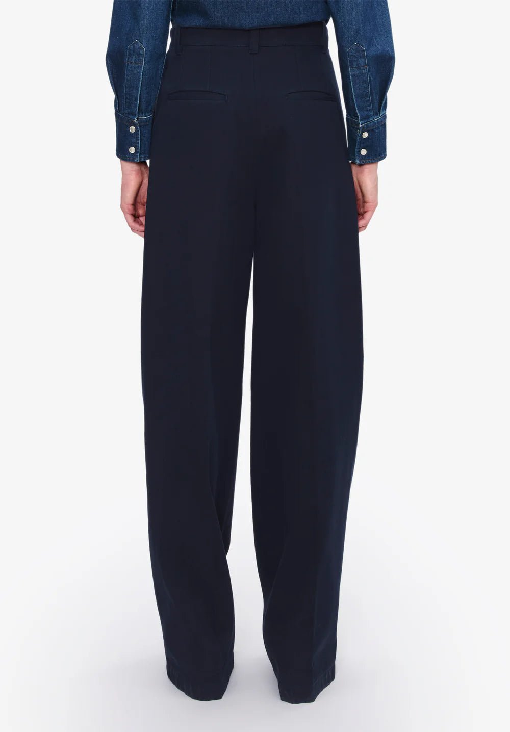 A.P.C. Femme - Pantalon Ginny - Dark Navy - Jupes et Pantalons - COHNE-F08510