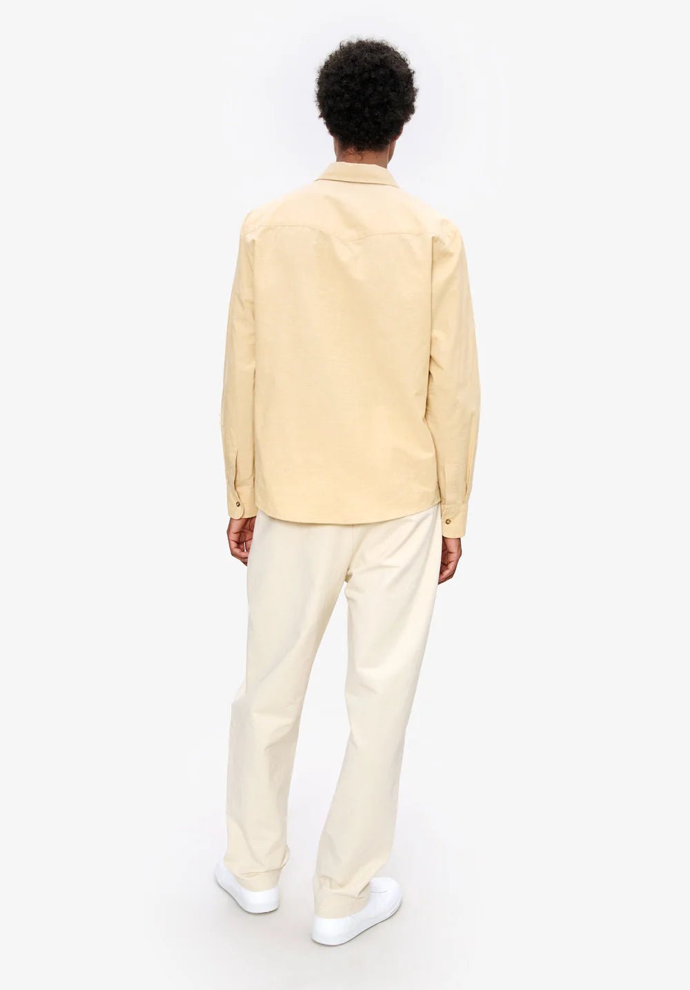 A.P.C. - Pantalon Renato - Ecru - Pantalons et Shorts - COHND-H08428