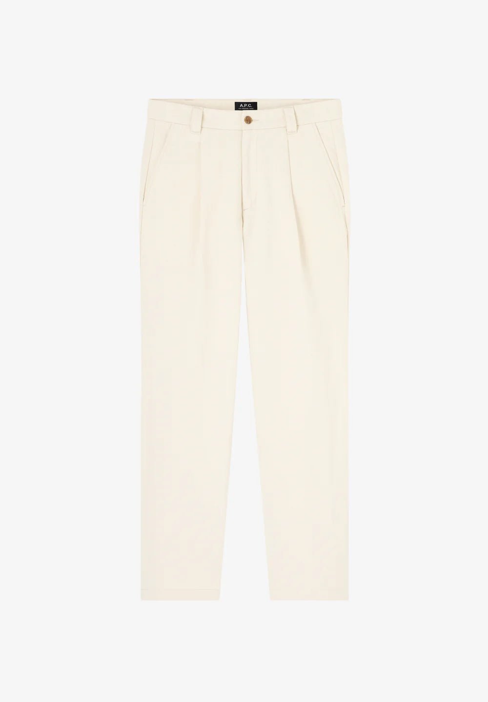 A.P.C. - Pantalon Renato - Ecru - Pantalons et Shorts - COHND-H08428